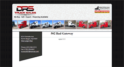 Desktop Screenshot of drstrucks.com